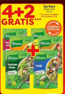 Sos Knorr koperkowo-ziołowy promocja w POLOmarket
