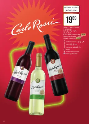 Wino White promocja w Dino