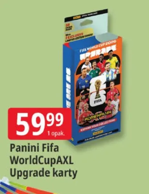 Upgrade karty Panini Fifa WorldCupAXL promocja w Leclerc