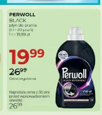 Płyn do prania Perwoll Black promocja w Drogerie Jawa
