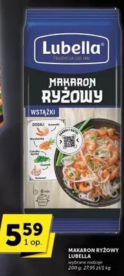 Makaron ryżowy wstążki promocja w Euro Sklep
