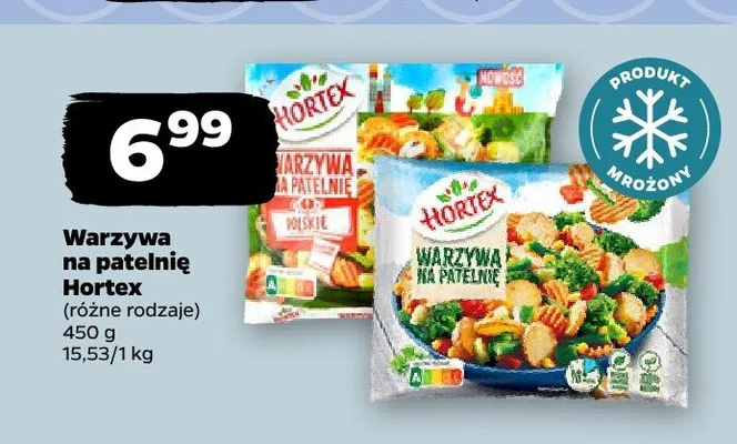 Warzywa na patelnię Hortex polskie promocja w Netto
