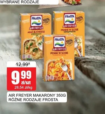 Makarony Air Fryer Frosta promocja w Bingo