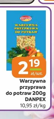 Warzywna przyprawa do potraw Danpex promocja w Społem Częstochowa
