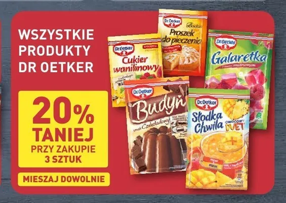 Proszek do pieczenia Dr. Oetker promocja w Aldi