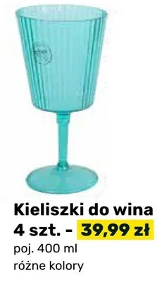 Kieliszki do wina promocja w Bricomarche