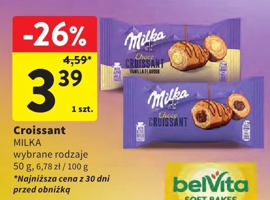 Croissant wybrane rodzaje promocja w Intermarche