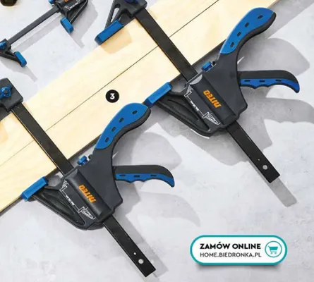 Zestaw 2 ścisków automatycznych promocja w Biedronka