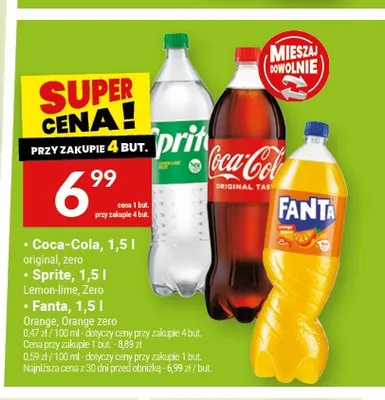 Napoje gazowane promocja w Twój Market
