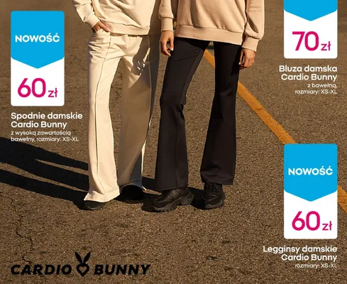 Legginsy damskie Cardio Bunny promocja w Pepco