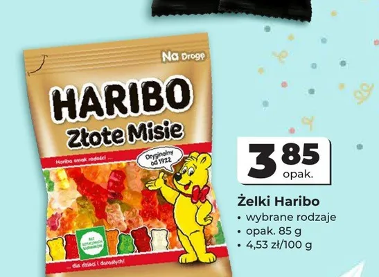 Żelki Haribo Złote Misie promocja w Odido