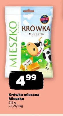 Krówka mleczna Mieszko promocja w Netto