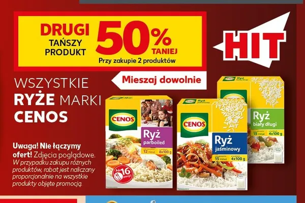 Ryże Cenos promocja w Kaufland