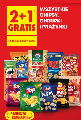 Chipsy Crunchips pieczone żeberka Lorenz promocja w Biedronka