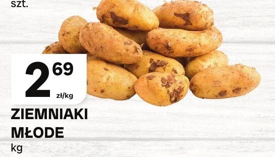 Ziemniaki młode promocja w Chorten