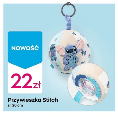 Przywieszka Disney Stitch promocja w Pepco