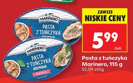 Pasta z tuńczyka  promocja w Biedronka