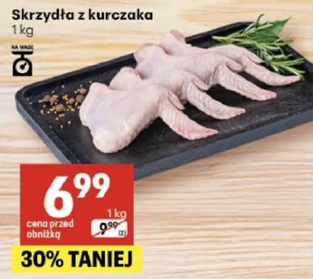 Skrzydła z kurczaka promocja w Delikatesy Centrum
