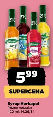 Syrop Herbapol promocja w Netto