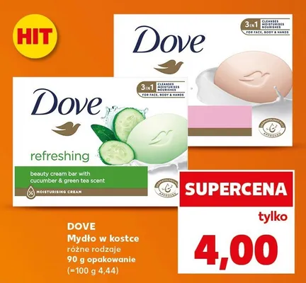 Mydło w kostce różne rodzaje promocja w Kaufland