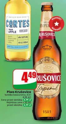 Piwo Krušovice Imperial promocja w Dino