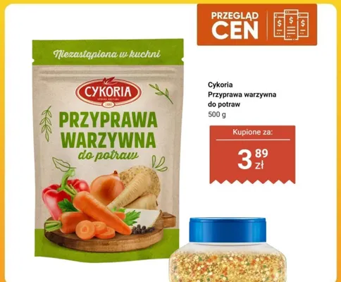 Przyprawa warzywna do potraw Cykoria promocja w Dino