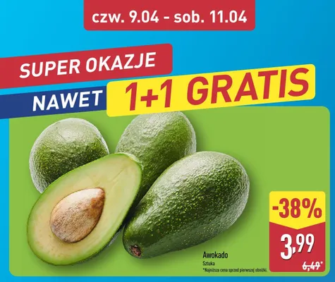 Awokado promocja w Aldi
