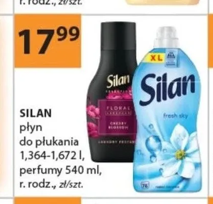 Perfumy do prania Silan promocja w Drogerie Laboo
