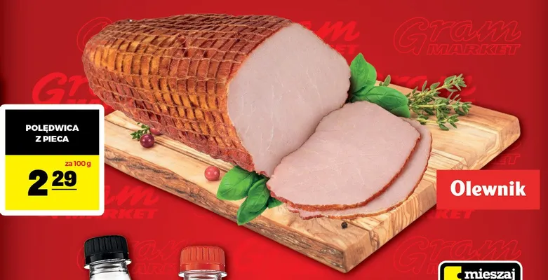 Polędwica z pieca Olewnik promocja w Gram Market