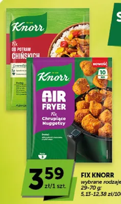 Fix Air Fryer Chrupiące Nuggetsy Knorr promocja w ABC