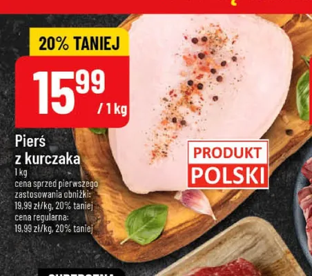 Pierś z kurczaka polska promocja w POLOmarket