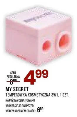 Temperówka kosmetyczna 3w1, 1szt. promocja w Drogerie Natura