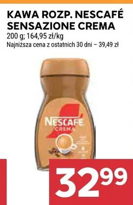 Kawa rozpuszczalna Nescafé Sensazione Crema promocja w Stokrotka