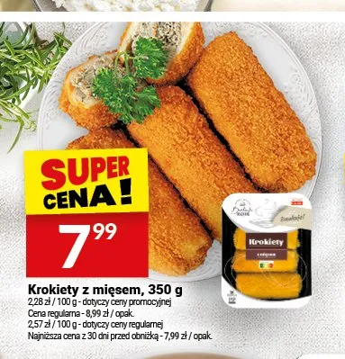 Krokiety z mięsem promocja w Twój Market