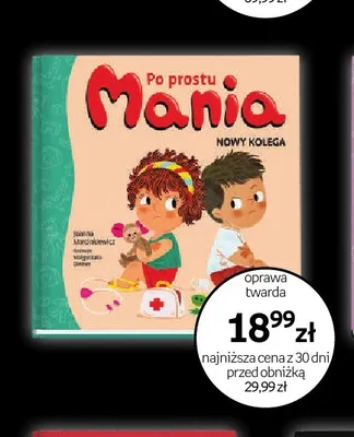 Książka Po prostu Mania Nowy kolega promocja w Empik