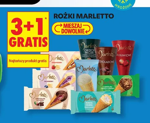 Rożek Marletto Chocolate & Cherry promocja w Biedronka