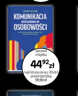 Książka Komunikacja dopasowana do osobowości oprawa miękka promocja w Empik