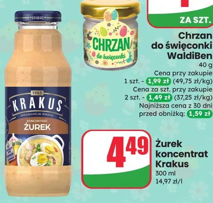 Żurek koncentrat promocja w Dino