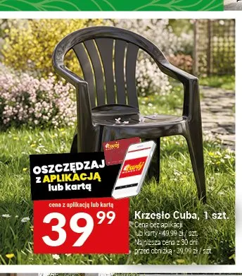 Krzesło Cuba promocja w Twój Market