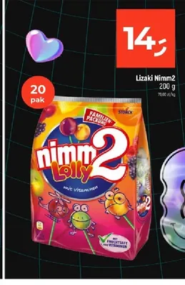 Lizaki Nimm2 20-pak promocja w Dealz