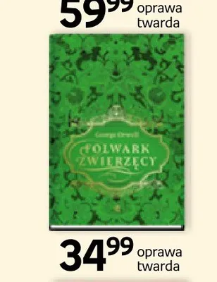 Książka Folwark zwierzęcy oprawa twarda promocja w Empik