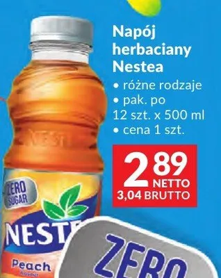 Napój herbaciany Nestea różne rodzaje promocja w Makro