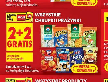 Chrupki Cheetos promocja w Biedronka