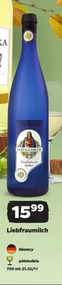 Wino białe Liebfraumilch Peter Mertes promocja w Netto
