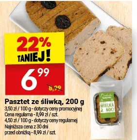 Pasztet ze śliwką promocja w Twój Market
