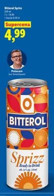 Drink Bitterol Sprizz promocja w Lidl