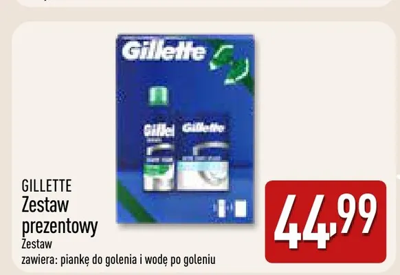 Zestaw prezentowy Gillette promocja w Aldi