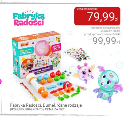 Zestaw kreatywny Fabryka Radości Dumel promocja w Smyk