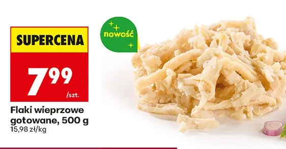 Flaki wieprzowe gotowane promocja w Biedronka