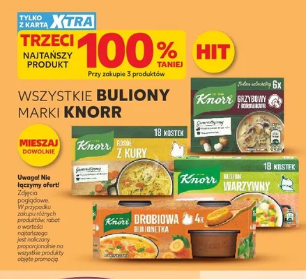 Buliony marki Knorr promocja w Kaufland
